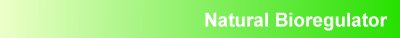 Natural Bioregulator
